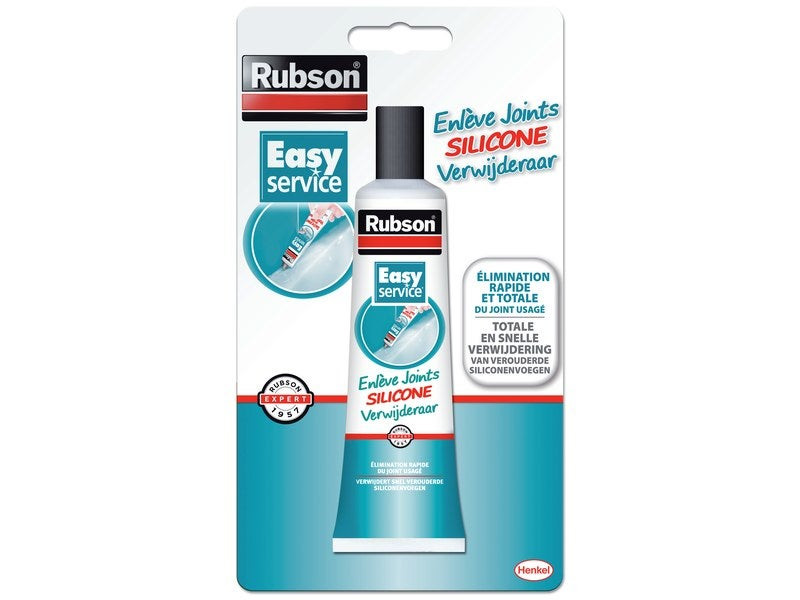 Rubson Enlève-Joints Pour Mastic Silicone Tube 80Ml Blanc