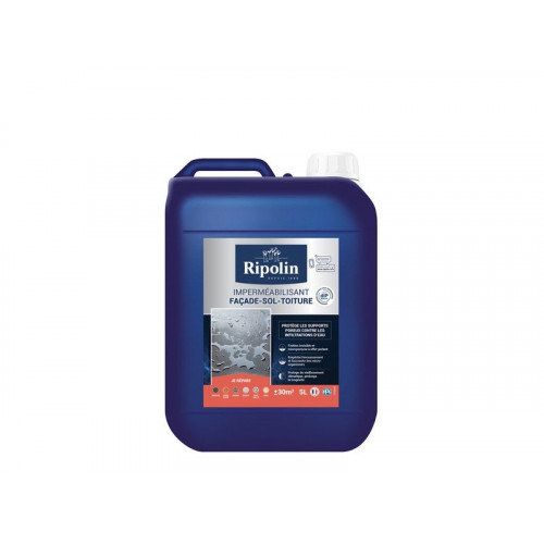 Imperméabilisant Façade Et Sol Incolore 5L - RIPOLIN