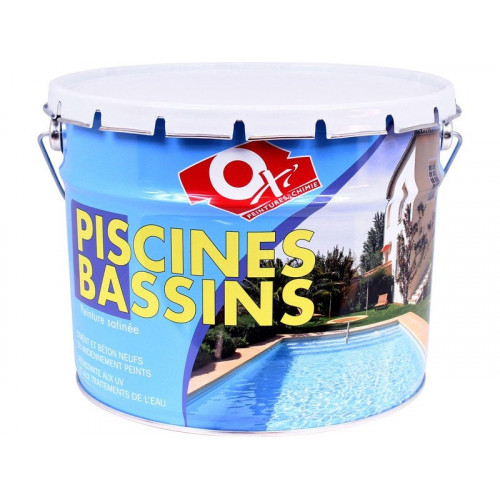 Peinture Piscine Et Bassin Extérieur Oxytol, Gris, 10 L - OXI