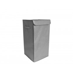 Panier à linge  pliable, granit n°3, 30 x 55 x 30 cm de marque Centrale Brico, référence: B7399900