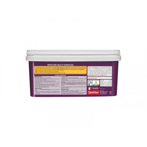 Peinture cuisine Rénov'cuisine blanc satiné 2 l - SYNTILOR