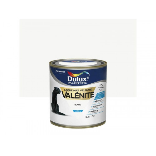 Peinture laque boiserie Valénite grain de sable mat 0.5 l - DULUX VALENTINE