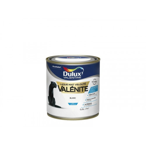 Peinture laque boiserie Valénite grain de sable mat 0.5 l - DULUX VALENTINE