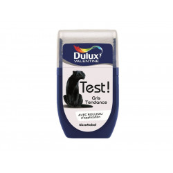 Testeur peinture gris tendance satiné Crème de couleur 30 ml - DULUX VALENTINE