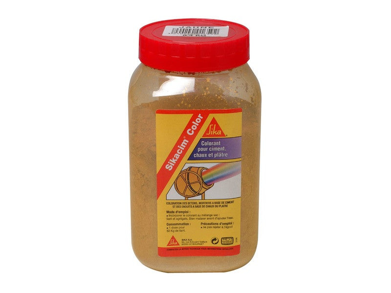 Colorant Pour Mortier Et Béton Sikacim jaune, 1.9 L