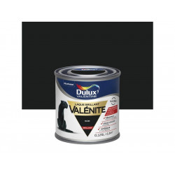 Peinture laque boiserie Valénite noir brillant 0.125 l - DULUX VALENTINE