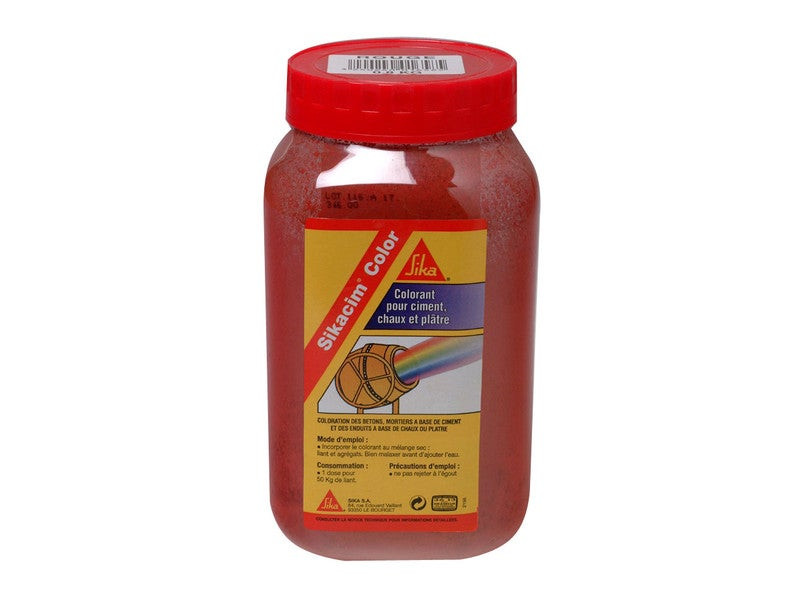 Colorant Pour Mortier Et Béton Sikacim rouge, 1.9 L