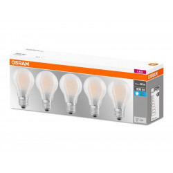 5 Ampoules Led Opaque Standard E27 806 Lm ~ 60 W Blanc Neutre - OSRAM