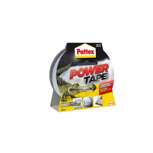 Adhésif Power Tape Multiusage L10 M X L51 Mm, Invisible - PATTEX