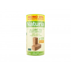 Boite de 120 allumes cheminée - NATURIA
