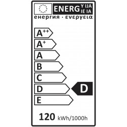 Tube halogène 120W ~ 2250Lm (équiv. 150W) R7S 118 mm 2800K - OSRAM