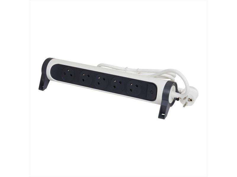LEGRAND Multiprise FB 5x2P+T premium rotative et fixable 1.5m - vue 3