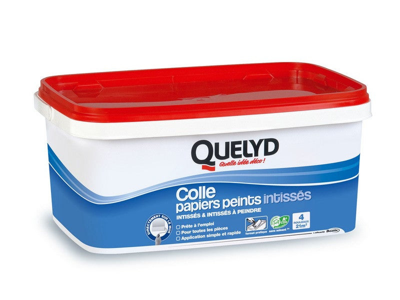 Colle Papier Peint Intisse 3Kg Quelyd