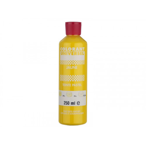 Colorant Universel 250 Ml Jaune - Centrale Brico