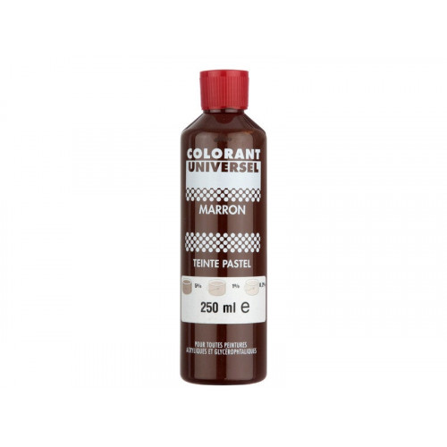 Colorant Universel 250 Ml Marron - Centrale Brico