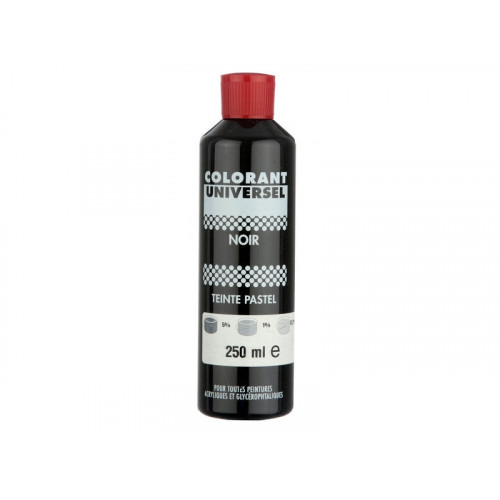 Colorant Universel 250 Ml Noir - Centrale Brico