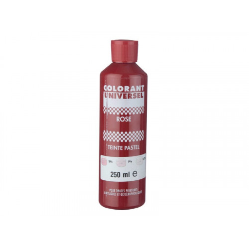 Colorant Universel 250 Ml Rose - Centrale Brico