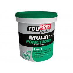 Enduit Multifonction 1.25 Kg En Pâte, Pour Mur / Plafond Intérieur - Toupret