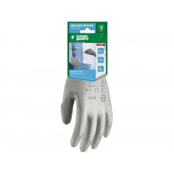 Gants multiusage (petits travaux) en polyester P6028, taille 8 - Centrale Brico