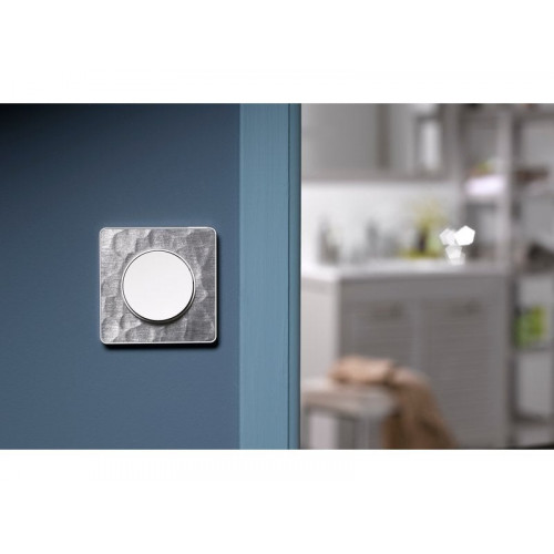 Interrupteur Va-Et-Vient Odace, Gris Aluminium - SCHNEIDER ELECTRIC