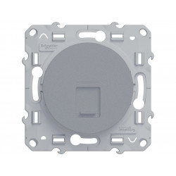 Prise rj45 Odace, aluminium de marque SCHNEIDER ELECTRIC, référence: B7439900