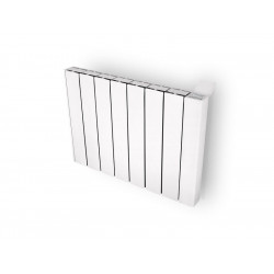 Radiateur électrique à inertie pierre 2000 W Lanaï horizontal blanc de marque Centrale Brico, référence: B7441300