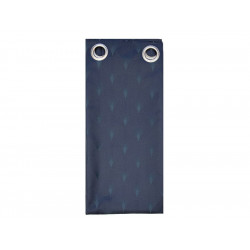Rideau Tamisant, Sirena Bleu Foncé L.140 X H.260 Cm de marque Centrale Brico, référence: B7442900