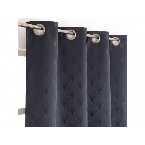 Rideau Tamisant, Sirena Bleu Foncé L.140 X H.260 Cm - Centrale Brico