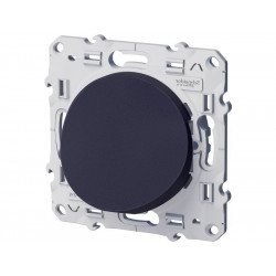 Sortie de câble Odace, gris anthracite de marque SCHNEIDER ELECTRIC, référence: B7445100