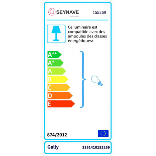 Spot, Classique, Plastique Chrome - Centrale Brico