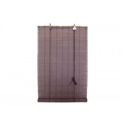 Store Enrouleur Tamisant, Chocolat Bambou, L.150 X H.200 Cm - Centrale Brico