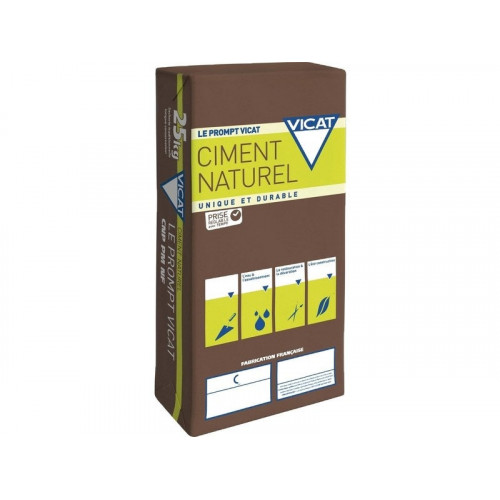 Ciment Gris Prise Rapide 25 Kg - VICAT