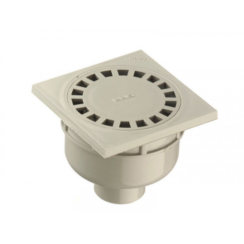 Siphon De Sol Sortie Verticale, 100 X 40 Mm - GIRPI