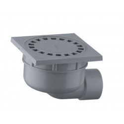 Siphon De Sol Sortie Horizontale, 100 X 40 Mm - GIRPI