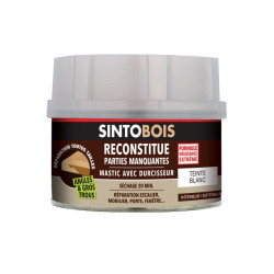 Mastic à bois Sinto, blanc, 0.5L - SINTO