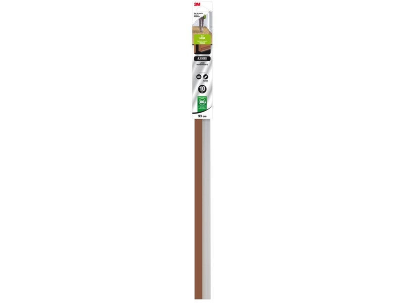 Bas De Porte À Visser Sol Lisse Premium, L.93 Cm Marron