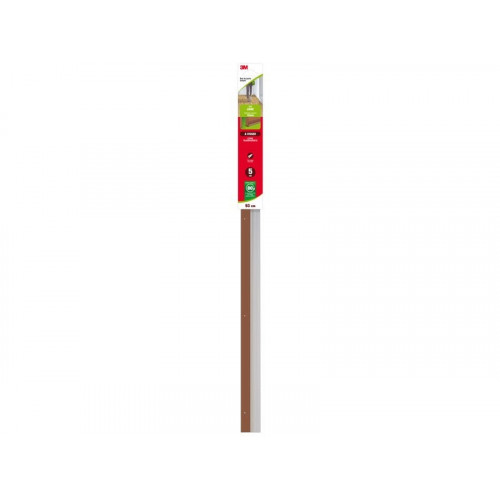 Bas De Porte À Visser Sol Lisse Classique, L.93 Cm Marron - 3M