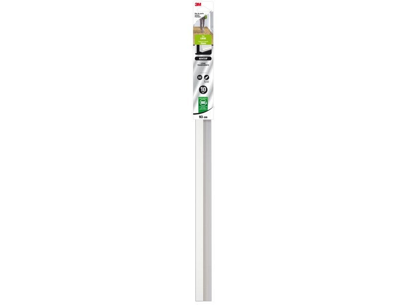 Bas De Porte Adhésif Sol Lisse Premium, L.93 Cm Blanc