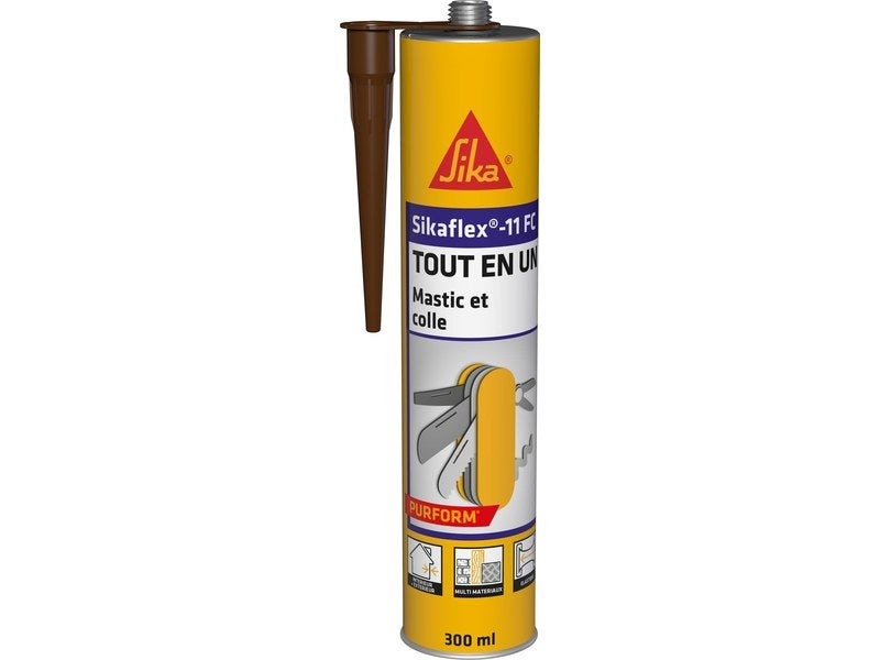 Mastic colle tout en un Sikaflex 11FC - vue 3