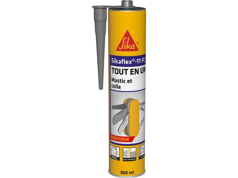 Mastic colle tout en un Sikaflex 11FC - vue 3