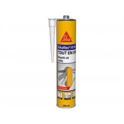 Mastic colle SIKA 11fc blanc - 300ml de marque SIKA, référence: B7475200