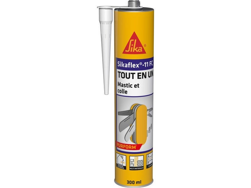 Mastic colle tout en un Sikaflex 11FC - vue 3