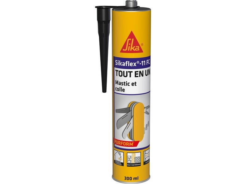Mastic colle tout en un Sikaflex 11FC - vue 3