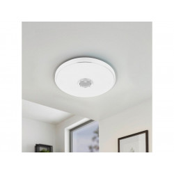 Plafonnier Connecté Bluetooth Design Plastique Led Intégrée D.40 Cm - Eglo