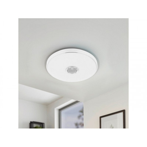 Plafonnier Connecté Bluetooth Design Plastique Led Intégrée D.40 Cm - Eglo