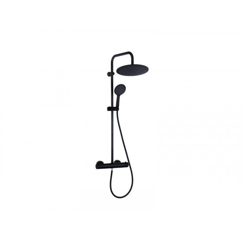 Colonne De Douche Blackrain Thermostatique - Centrale Brico