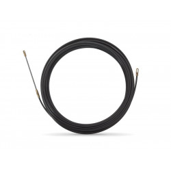 Tire-fil nylon, L.20 m, Diam.4 mm, noir - Centrale Brico