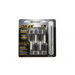 Kit De Scellement Chimique À Expansion Drak Dm8Bl4, Diam.16 X L.135 Mm - Red head