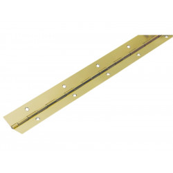 Charnière Piano Laiton Pour Meuble, L.600 X L.32 Mm - HETTICH