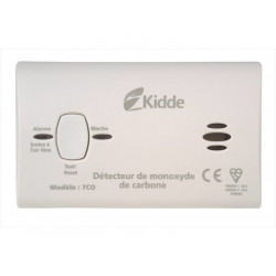 Détecteur de monoxyde de carbone 7co-k798, 1 an de marque Kidde, référence: B7503100